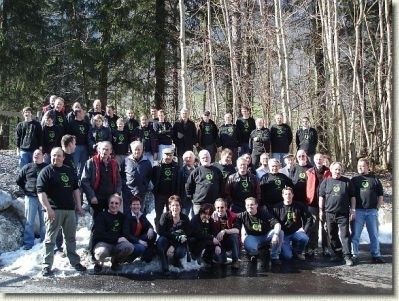 Sortie des Carabiniers au Brünig-Indoor, en 2007, pour ses 175 ans