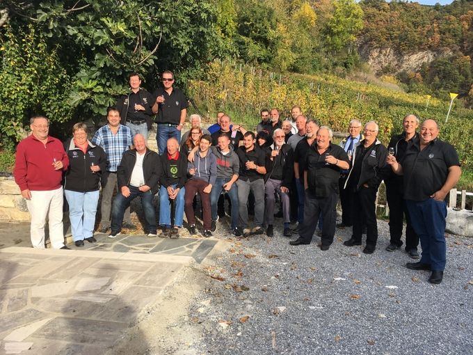 Sortie à St-Léonard, Octobre 2017, pour les 185 ans des Carabiniers
